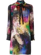 Roberto Cavalli 'fireworks' Dress, Women's, Size: 38, Silk