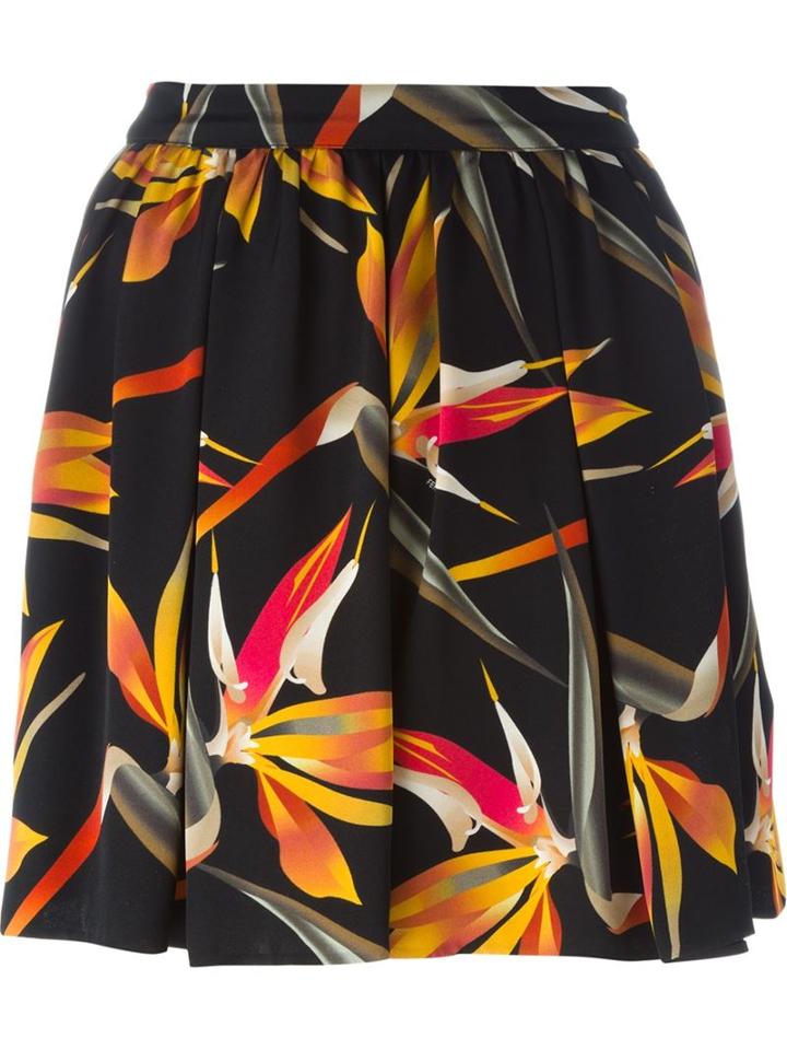 Fendi Bird Of Paradise Print Shorts