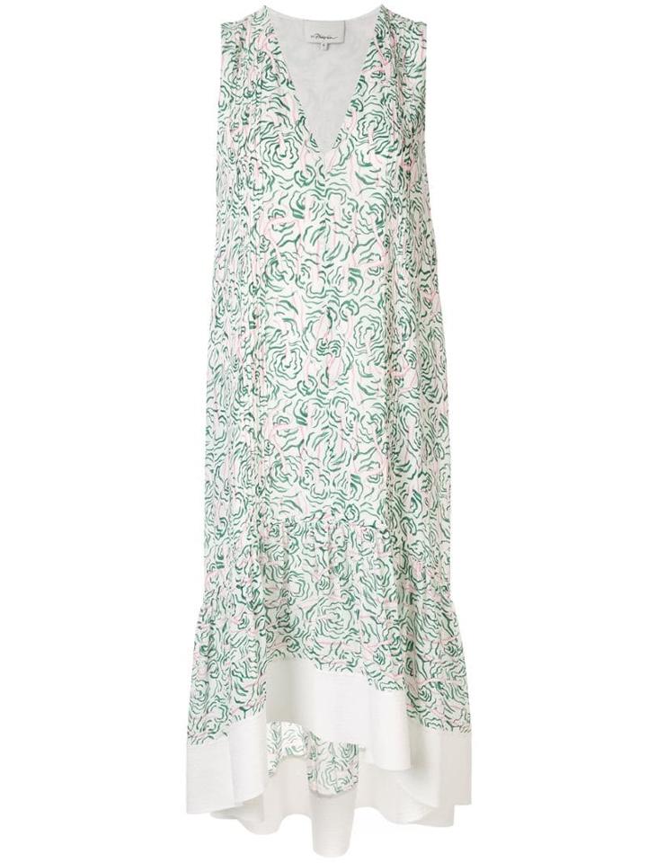 3.1 Phillip Lim Printed Sleeveless Dress - White