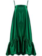 Gianluca Capannolo Oversized Shift Dress - Green
