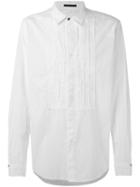 The Viridi-anne - Pleated Front Shirt - Men - Cotton - 5, White, Cotton