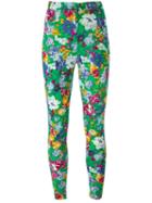 Kenzo Vintage Floral Jersey Trousers