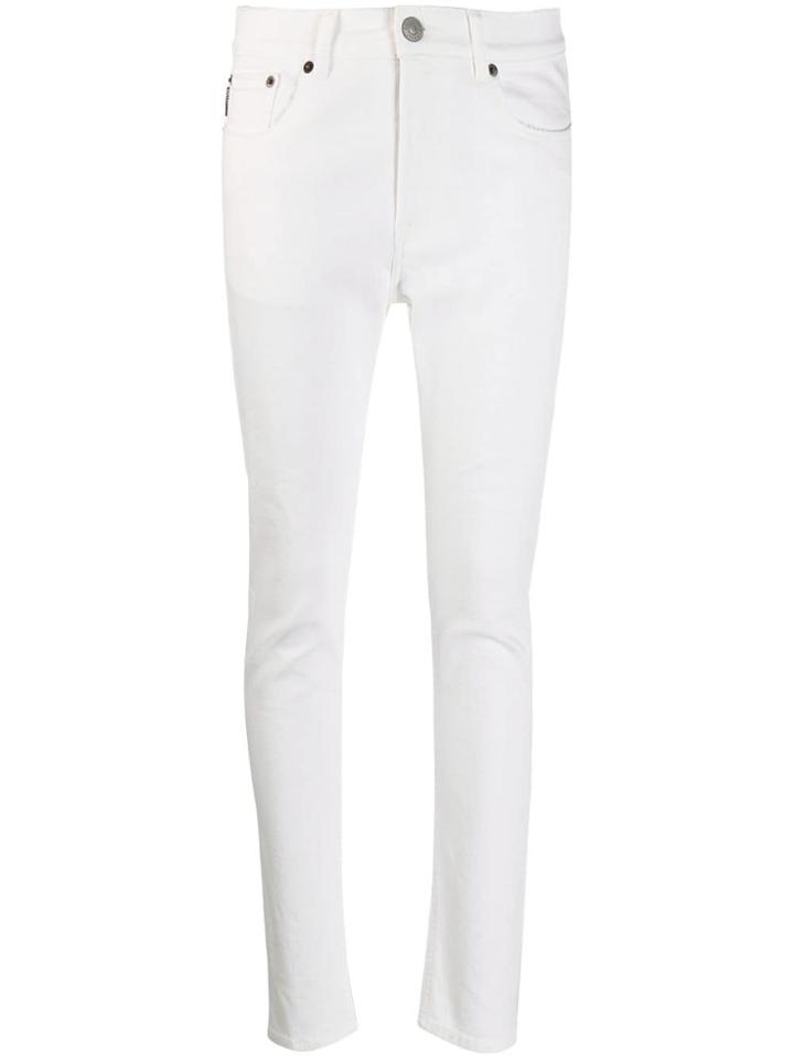 Balenciaga Skinny Cropped Jeans - White