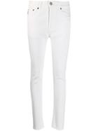 Balenciaga Skinny Cropped Jeans - White