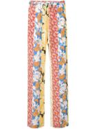 Stine Goya Aileen Floral Print Trousers - Red