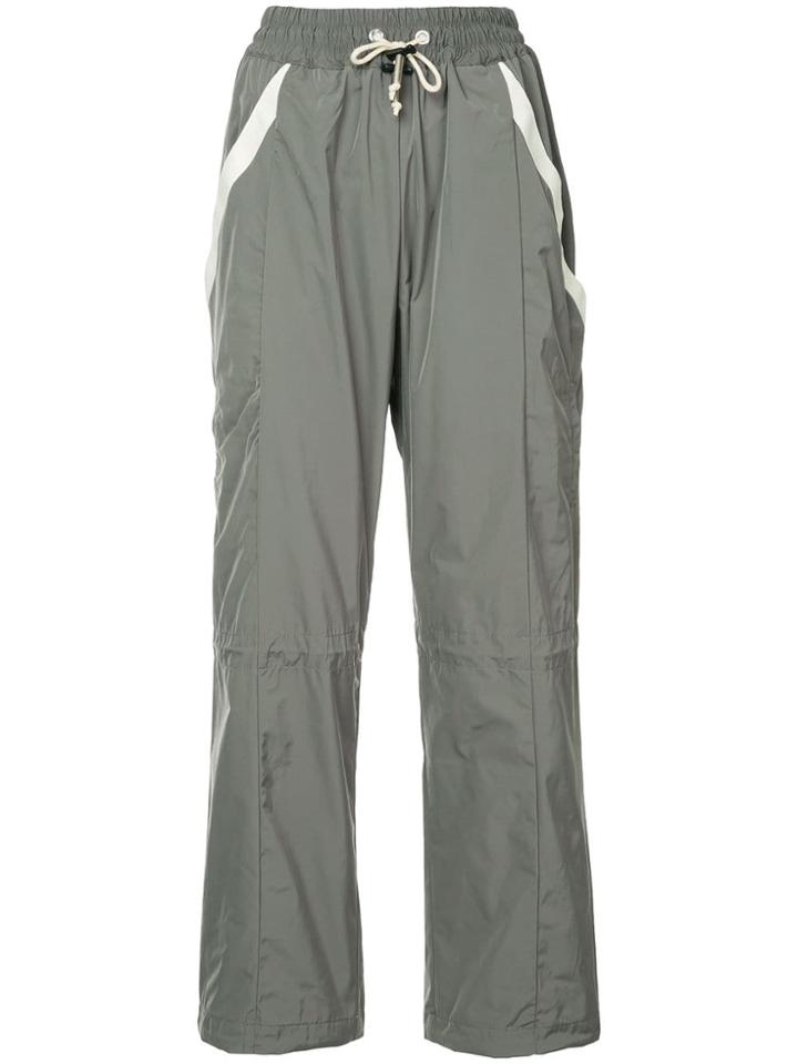 A-cold-wall* Wide-leg Track Pants - Grey