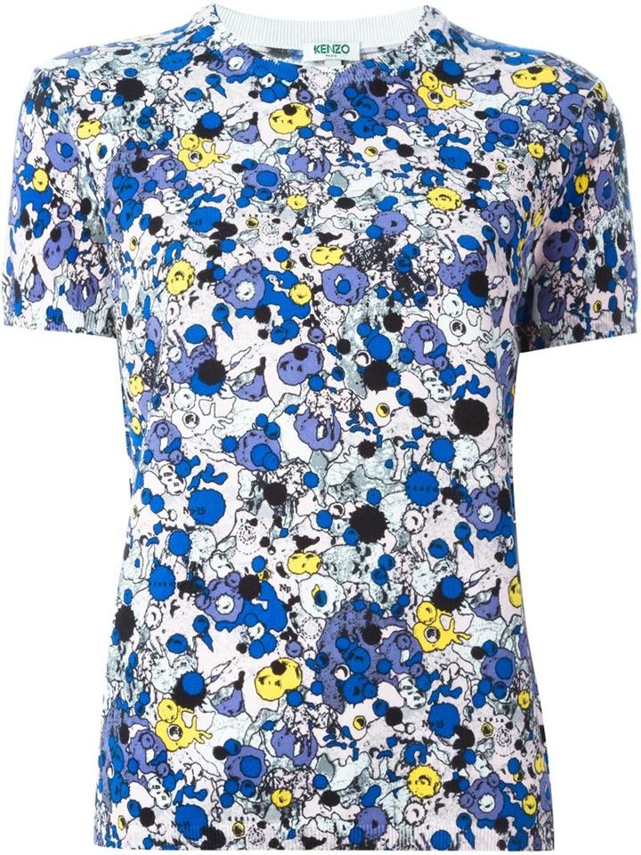 Kenzo 'moonmap' Kni Top