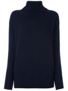 Giada Benincasa Embellished Elbow Patch Jumper, Women's, Size: Small, Blue, Cashmere