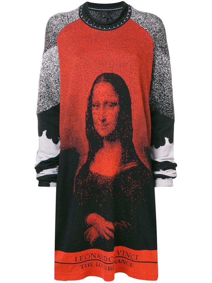 Bernhard Willhelm Mona Lisa Knitted Dress - Yellow & Orange