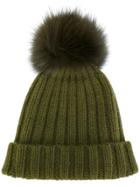 Danielapi Pom Pom Beanie - Green