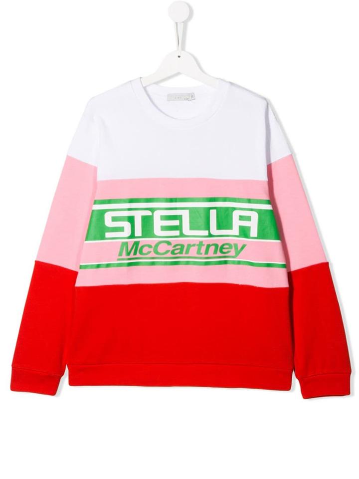 Stella Mccartney Kids Logo Sweatshirt - Pink