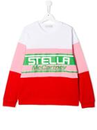 Stella Mccartney Kids Logo Sweatshirt - Pink