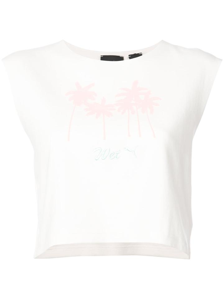 Fenty X Puma Sleeveless Crop Top - White