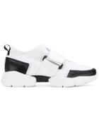 Msgm Touch-strap Sneakers - White
