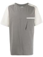 C2h4 Panelled T-shirt - Grey