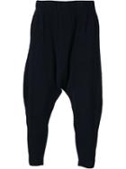Homme Plissé Issey Miyake Pleated Drop Crotch Trousers
