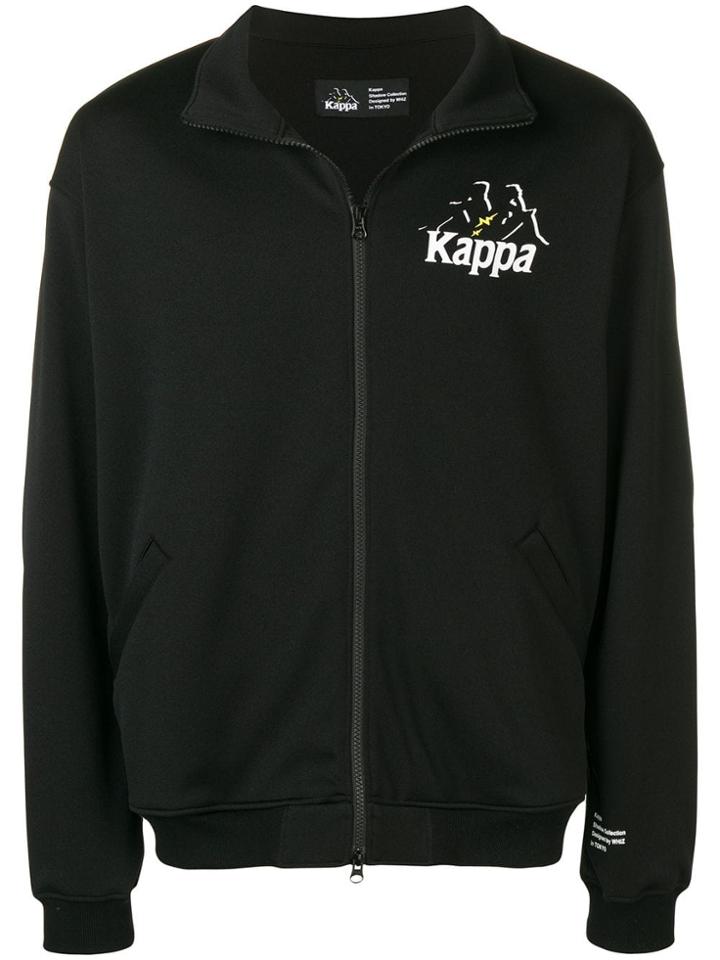 Kappa Logo Track Jacket - Black