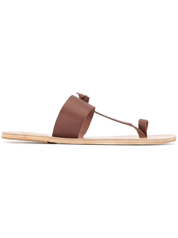 Ancient Greek Sandals Menelaos Sandals - Brown