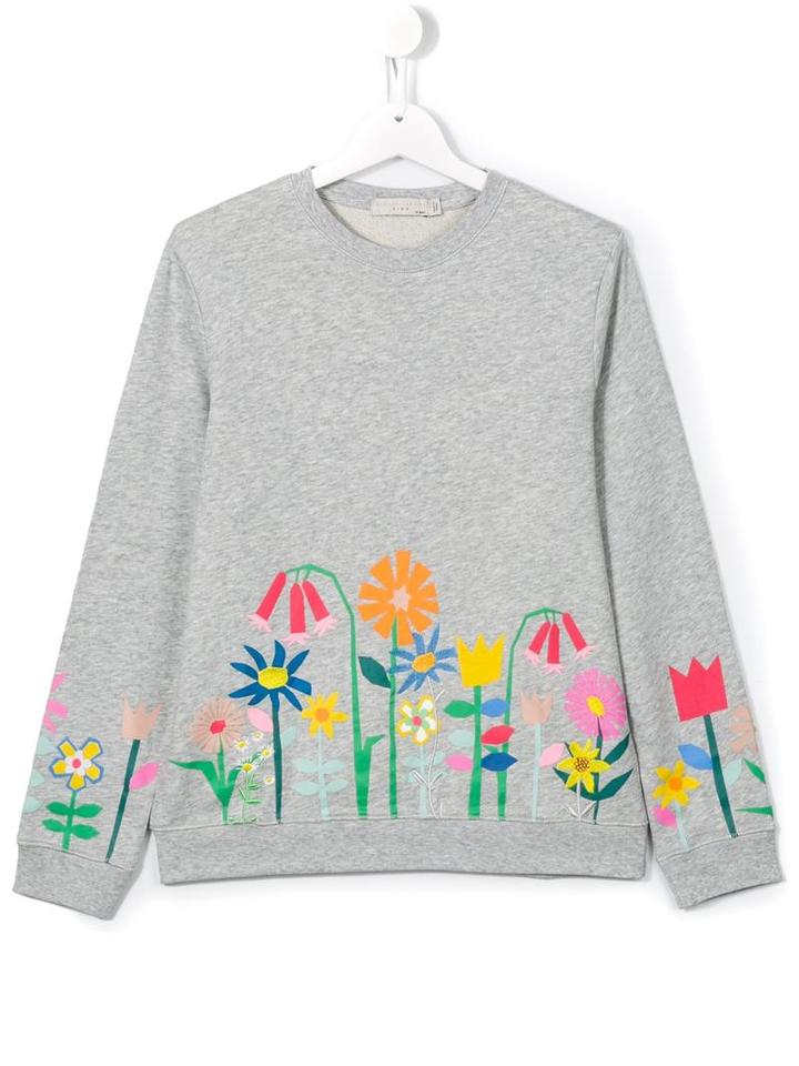 Stella Mccartney Kids Betty Sweatshirt, Girl's, Size: 14 Yrs, Grey