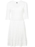 M Missoni Textured Stitch Dress - White