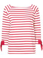 Tu Es Mon Trésor Striped T-shirt - Red