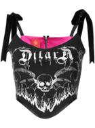 Dilara Findikoglu Punk Victorian Corset Top - Black