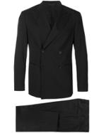Tonello Double Breasted Suit - Black