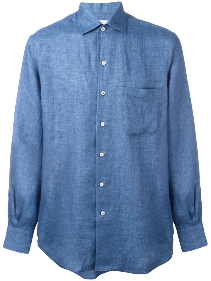 Loro Piana Plain Shirt - Blue