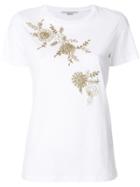 Stella Mccartney Beaded Floral T-shirt - White