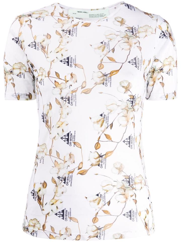 Off-white Pattern Printed T-shirt
