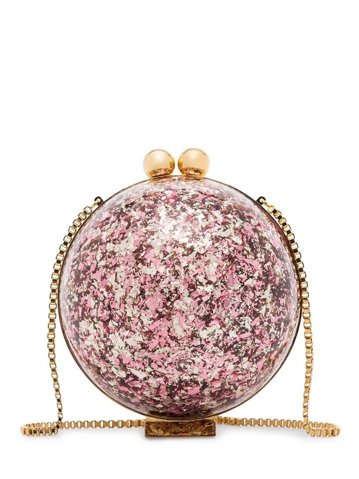 Marzook Sphere Glitter Ball Clutch Bag - Multicolour