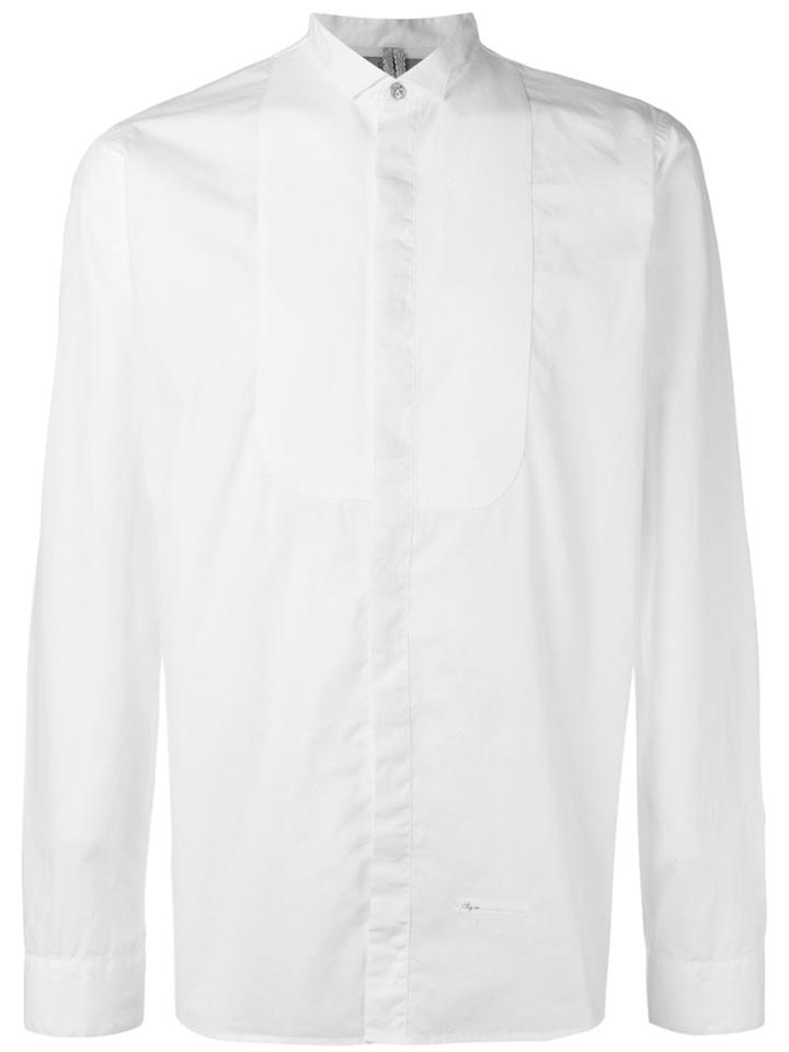 Dnl Camicia Shirt, Men's, Size: 39, White, Cotton/polyamide