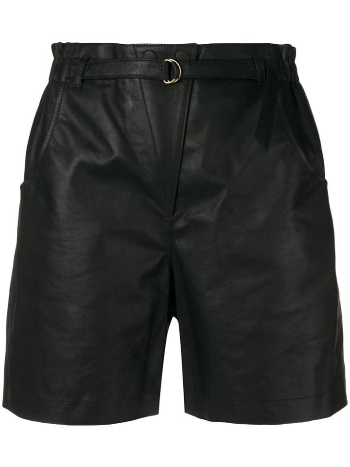 Philosophy Di Lorenzo Serafini Belted Waist Shorts - Black