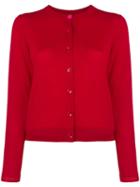 Ps Paul Smith Buttoned Cardigan - Red