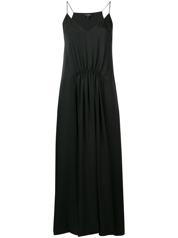 Theory Relaxed Maxi Dress - Black