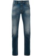 Diesel - Faded Straight Jeans - Men - Cotton/lyocell/spandex/elastane - 33, Blue, Cotton/lyocell/spandex/elastane