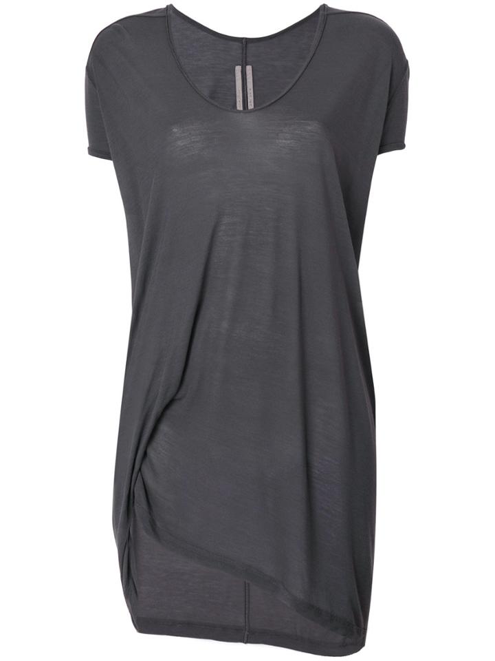 Rick Owens Asymmetric Top - Grey