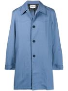 Band Of Outsiders Three Button Summer Mac - Blue