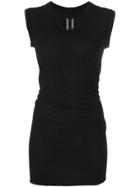 Rick Owens V-neck T-shirt - Black