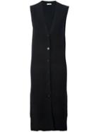 P.a.r.o.s.h. Sleeveless Cardigan, Women's, Size: Small, Black, Cashmere/wool