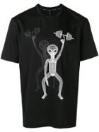 Blackbarrett Weightlifting Aliens T-shirt