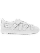 Ash Buckled Sneakers - White
