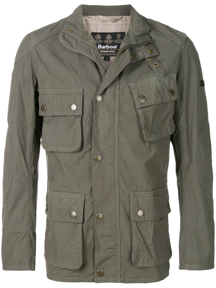 Barbour Cargo Pocket Military Jacket - Green