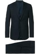 Tonello Fine Pinstripe Suit - Blue