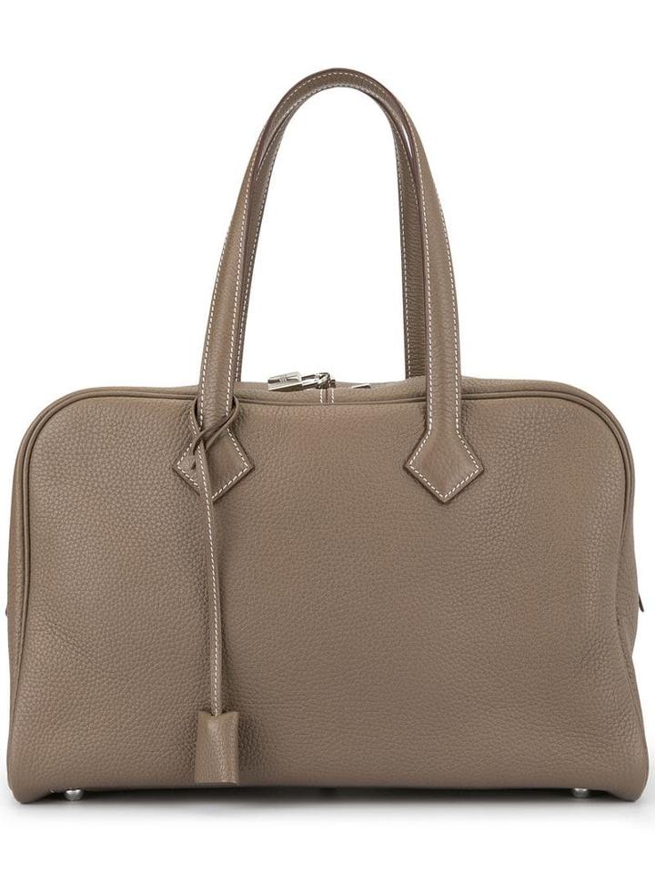 Hermès Pre-owned Victoria 35 Hand Bag - Brown