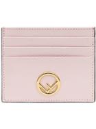 Fendi Logo Cardholder - Pink & Purple