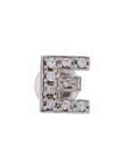 Mehem E Stud Earring - Metallic