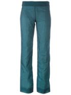 Romeo Gigli Pre-owned Straight Leg Trousers - Blue