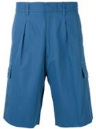 Stella Mccartney - Garbadine Tailored Shorts - Men - Cotton - 52, Blue, Cotton