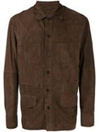Desa 1972 Shirt Jacket, Men's, Size: 52, Green, Suede